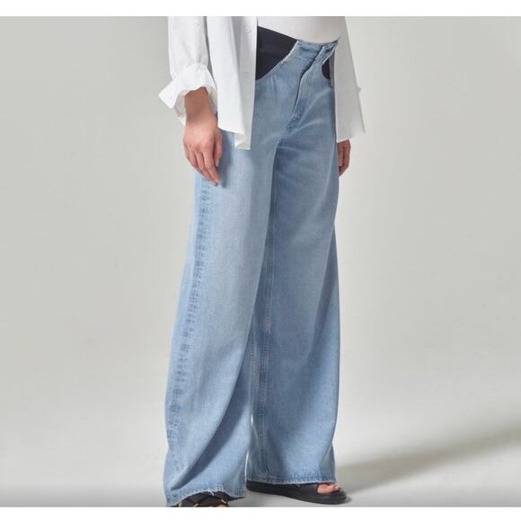 Citizens of Humanity Paloma Maternity Light Wash Jeans Size 29 - Picture 1 of 12